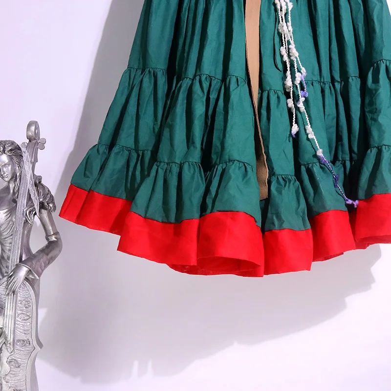 cotton Furlong Ming Go belly dance 4 layer 20 expansion skirt CWW15