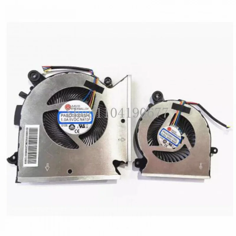 Ventilador de refrigeração para acessórios de ventilador MSI GF63 GF65 MS-16R1/R3/R5 WF65