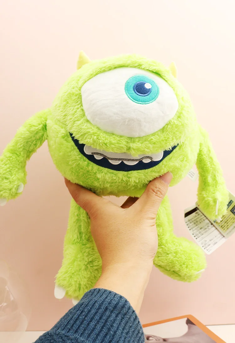 Cartoon Pixar Kawaii Plüschtiere Monsters Inc. Sullivan Familie Mike Wazowski Spielzeugset für Jungen Mädchen Niedliche Film-Stofftiere Neu – Detail 10