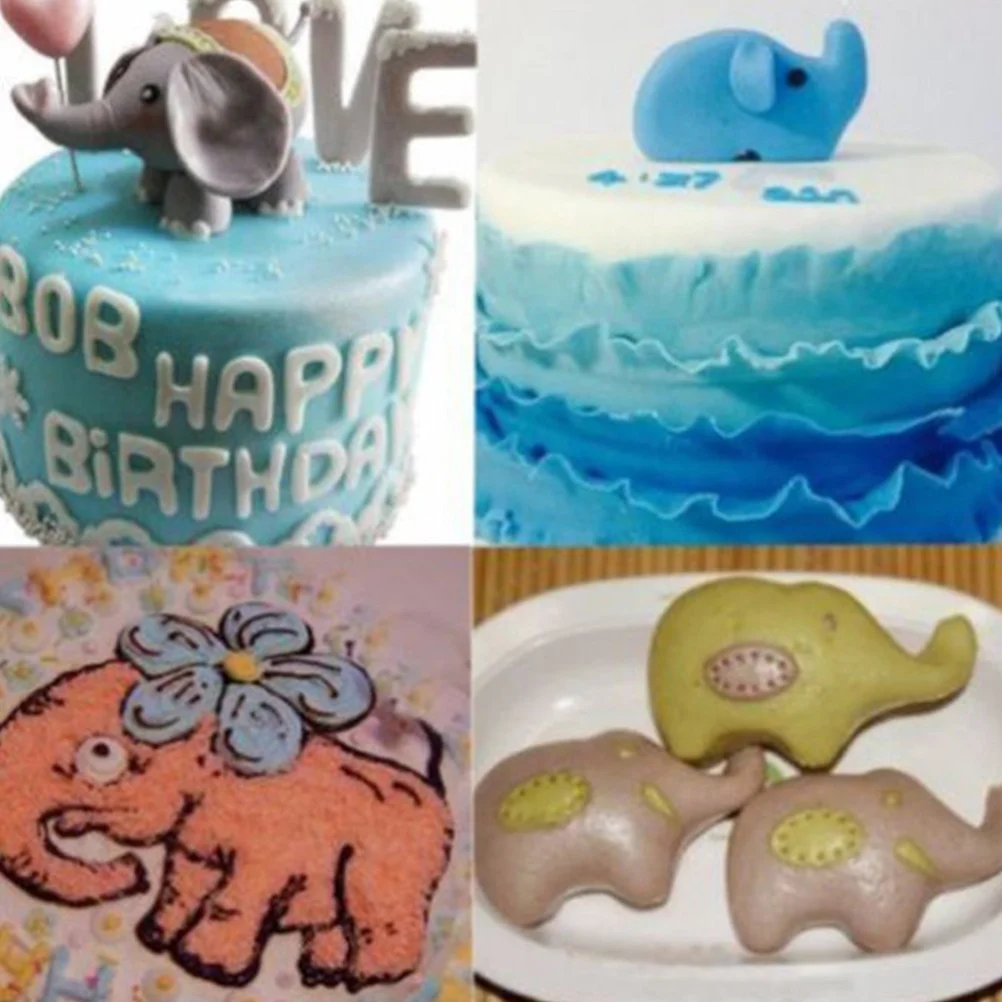 

Elephant Cookie Cutter Stainless Steel 81x52cm Lovely Biscuit Mold for Home Kitchen Baking DIY Creative Cookie Mold