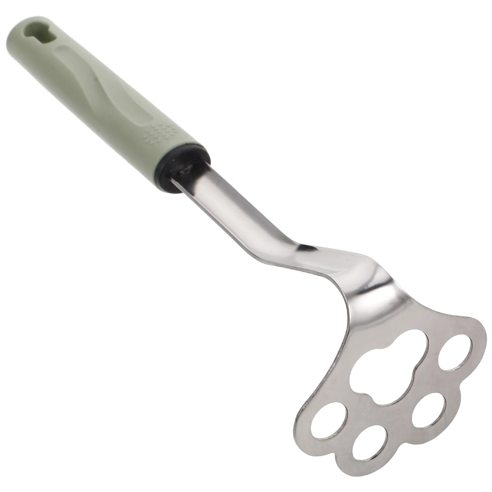 

1pcs Potato Masher Stainless Steel Heavy Duty For Mashing Potatoes Baby Food Avocado Beans Tomato Manual Presser Non-Slip Handle