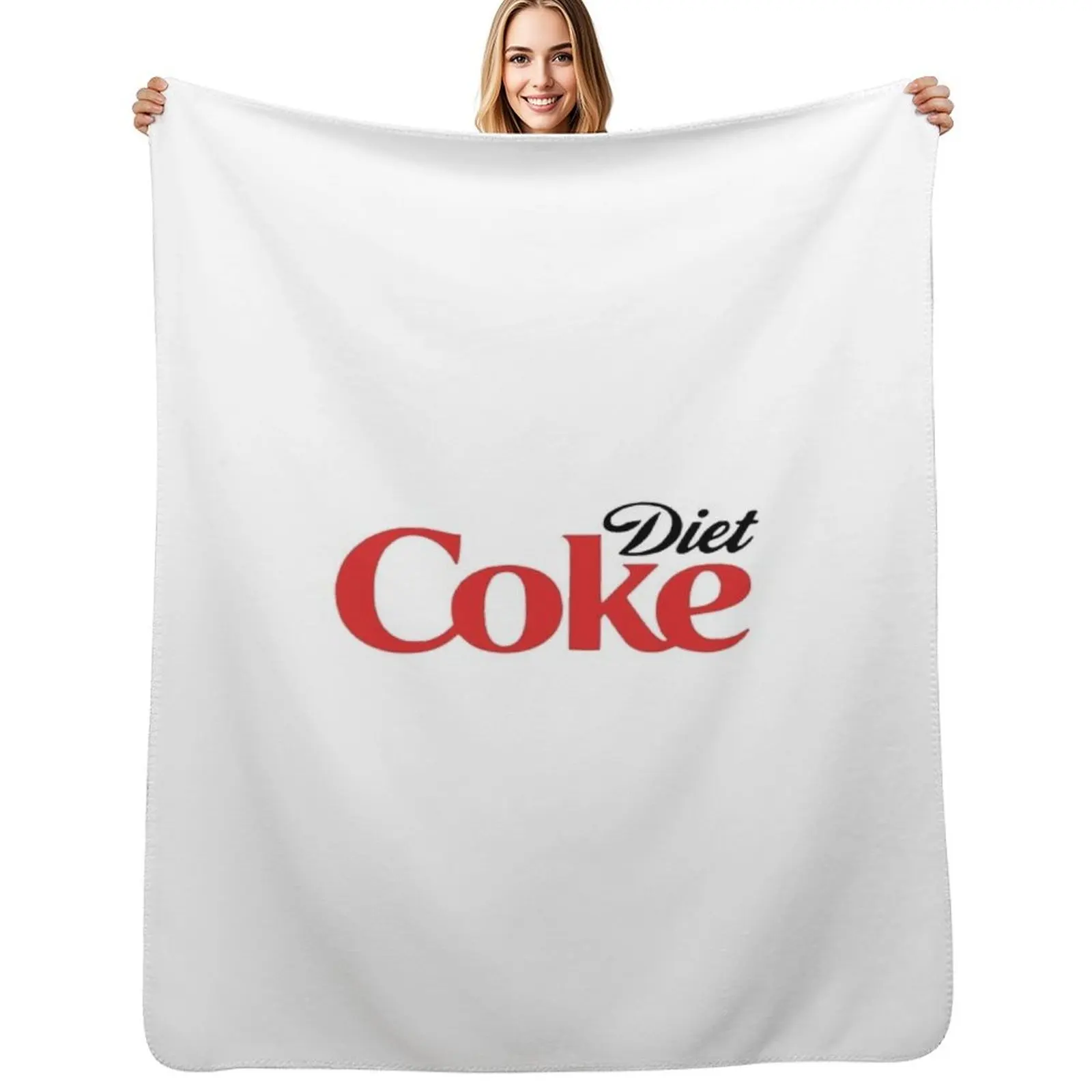 

Coke Funny Lover Diet Throw Blanket Ultra Soft Flannel Fleece Blanket for All Seasons