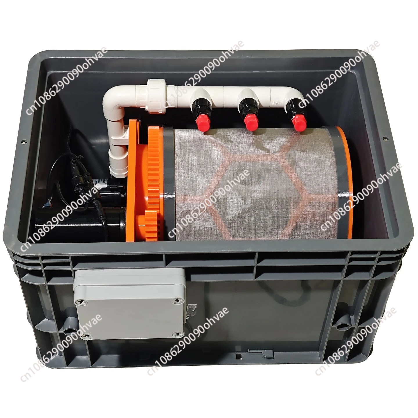 for Fish Tank Filter Automatic Backwash Sewage Circulation System 10000 Flow Fish Pond Conversion Micro Filter