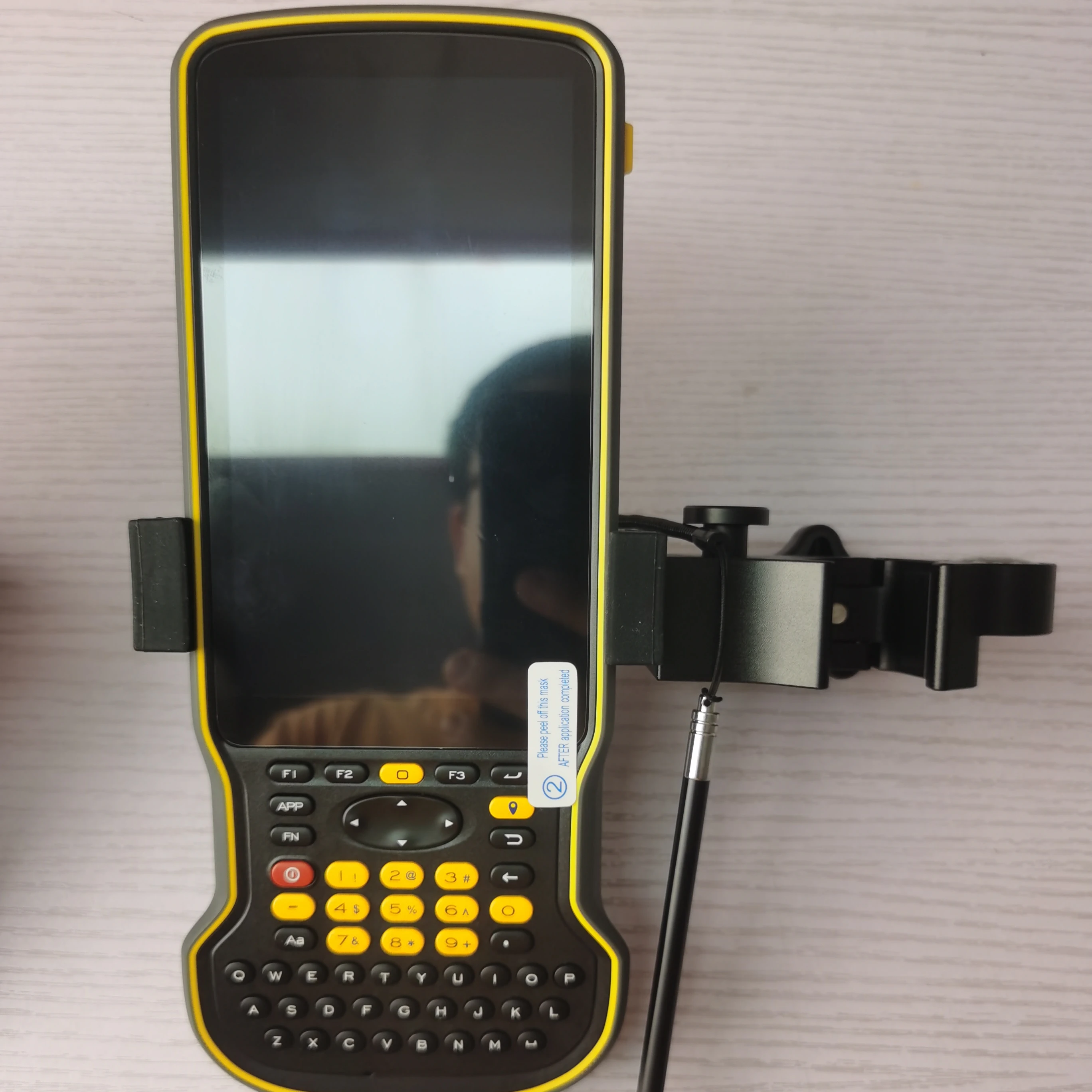 Stylus Pens Android 12 GPS/GNSS RTK Controller Model D5 IP68 Waterproof Yellow Battery Powered OEM Image Support