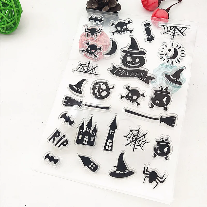 Easter Day Transparent Silicone Finished Stamp Journal DIY Scrapbooking Rubber Coloring Embossed Stencils Decoration Reusable