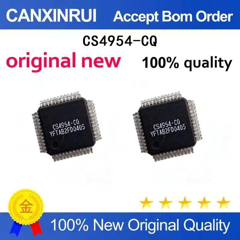

(5-100 Pieces) Brand new original CS4954-CQ CS4954 QFP48 spot chip IC