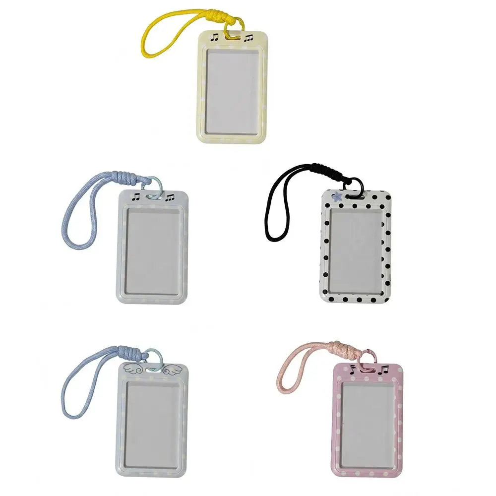 

Многофункциональный держатель для фотокарточек INS в горошек, подвеска-кошелек, чехол для карт, футляр для кредитных и ID-карт, органайзер для хранения