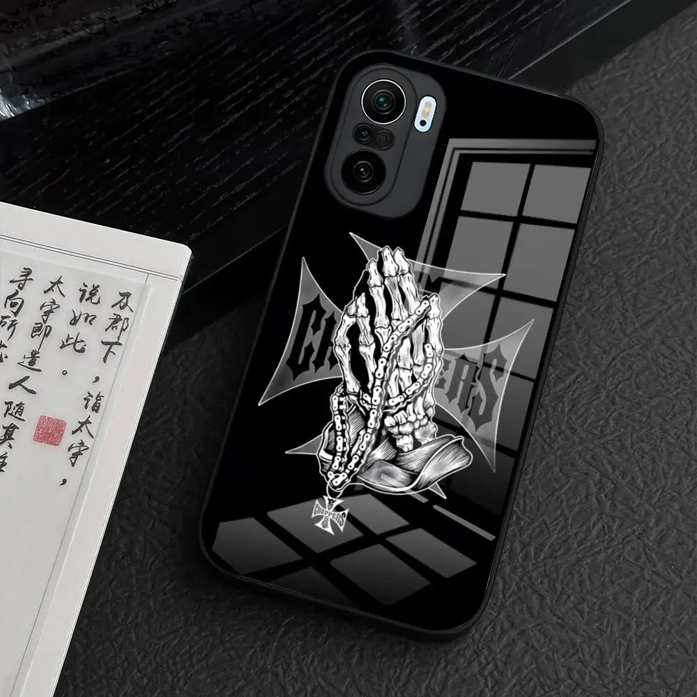 West Coast Choppers Original Phone Case for Xiaomi 14 Lite 12 Pro 11t 13 lite POCO M6 M5 X6 X5 X3 NFC F5 F6 Pro Glass Back Cover