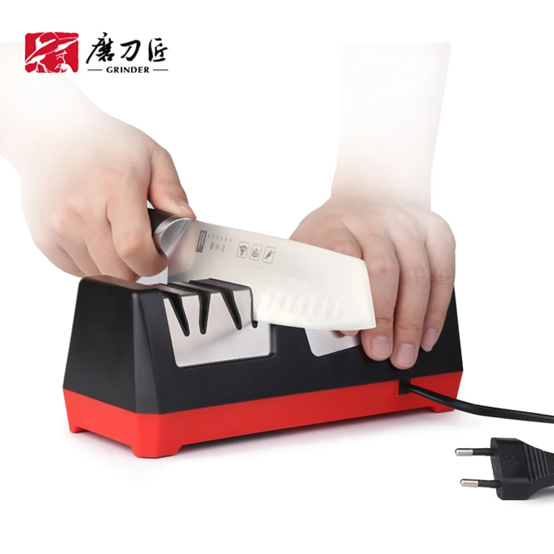 TAIDEA Professional Electric Knife Sharpener Diamond Sharpening Ceramic Damascus Knives Kitchen Tools Cookware 35W 110-250V