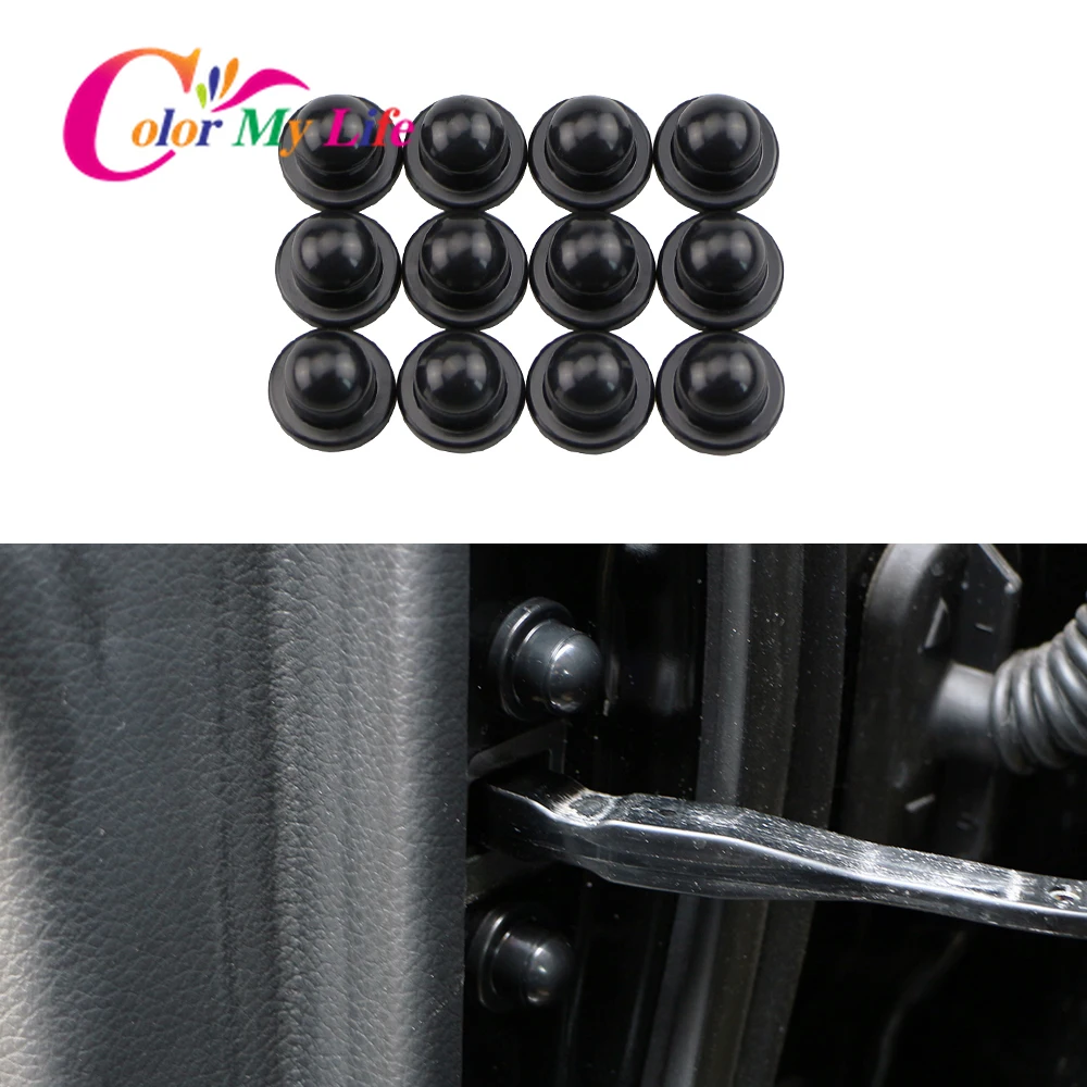 

Фиксатор двери автомобиля, винтовая защита гаек, Накладка для болтов крышки, подходит для Nissan X-trail Qashqai J10 J11 Kicks Juke Teana Tiida Note