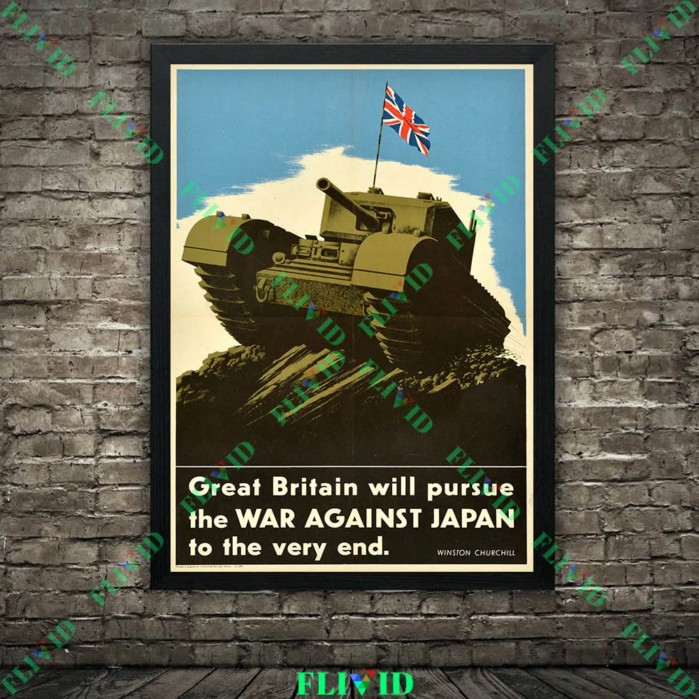 Vintage Save Fuel & Reconstruction Canvas Wall Decor, Vintage Wwii & Post-war Propaganda Poster Canvas,Unique Gift For Military