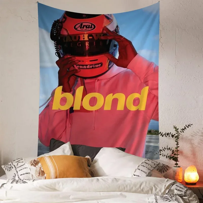 

PO01 A-Frank_Ocean Плакат Светлый красочный гобелен Настенный богемный настенный гобелен Мандала Настенные листы @ 6^l #