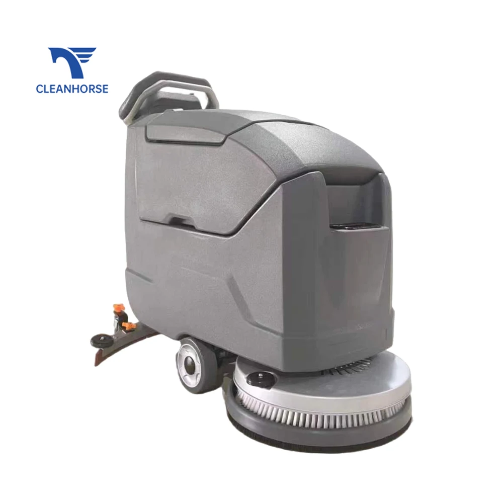 Cleanhorse Hot Sale Lopen Achter Electr Automatische Zelfrijdende Type Vloer Scrubber