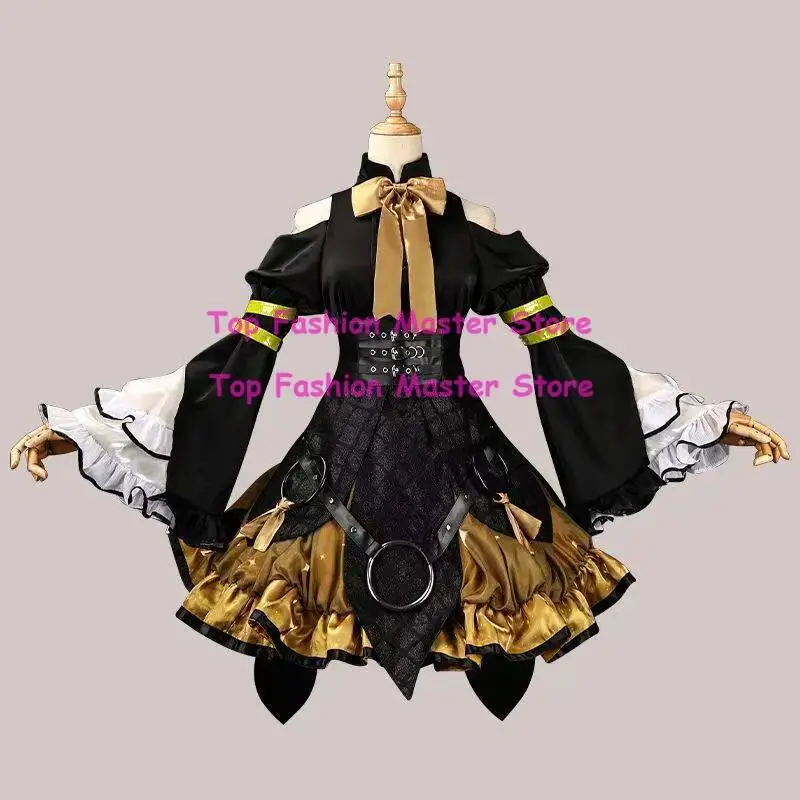 

Костюм для косплея Rascal Collab Raccoon Rin Len, нарядный праздничный костюм, униформа для Хэллоуина и карнавала, одежда в стиле аниме, на заказ