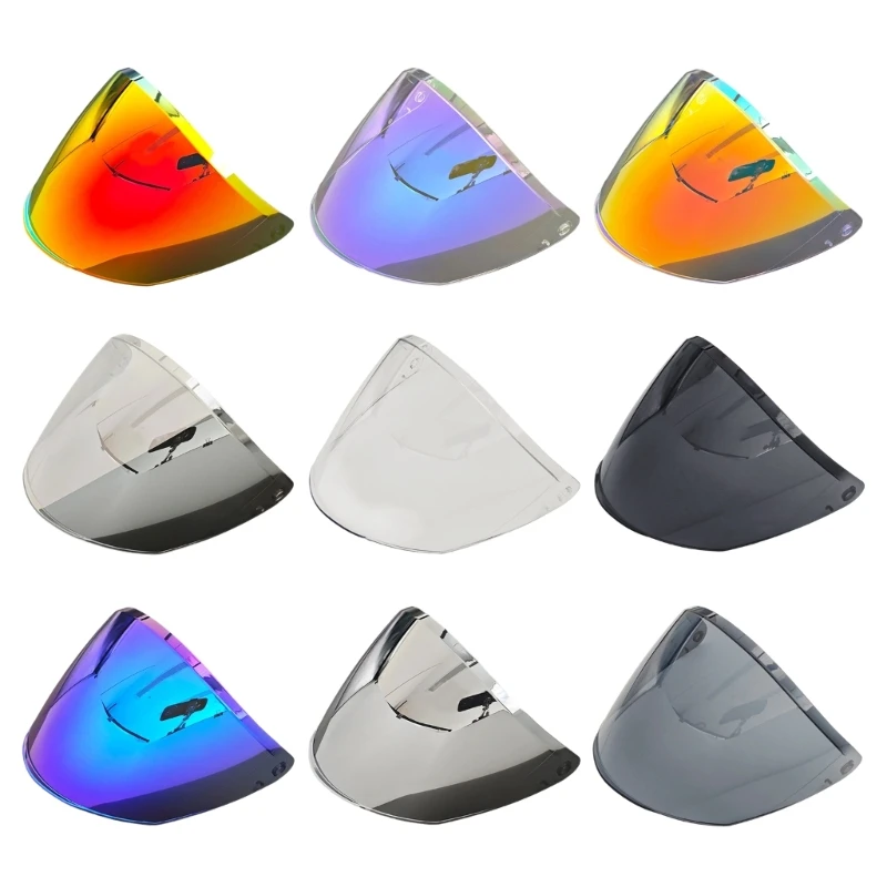 Smoked Tinted Motorbike Helmet Visors For OF626 Optical Quality