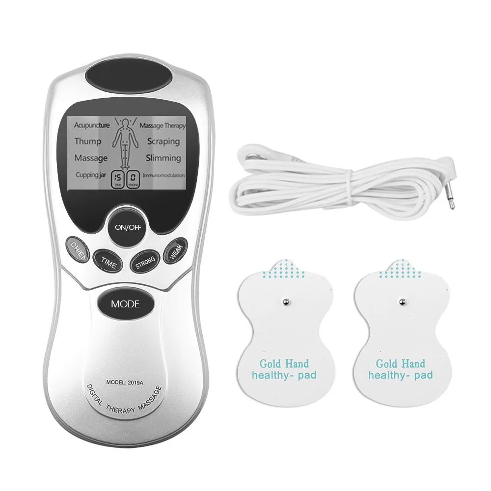 Digital Therapy Machine Relaxation Treatments Massage Pad Pulse Massager Eletric Muscle Stimulator Acupuncture Electrostimulator