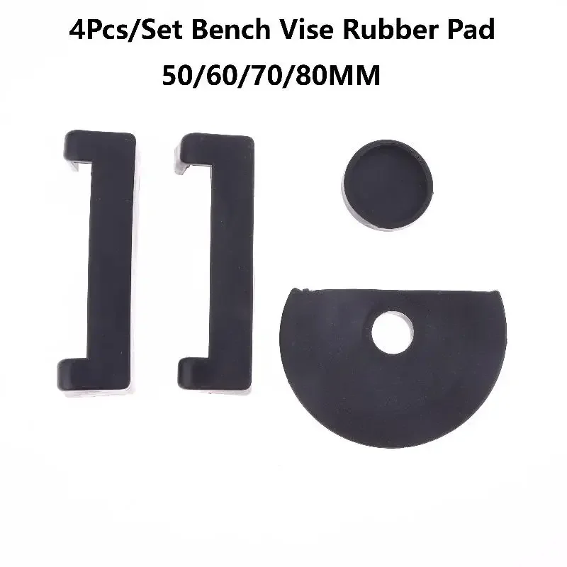 4 Pz/set 50/60/70/80/mm Mini Morsa Da Banco Guarnizioni In Gomma Anti-Pizzico Morsa Da Tavolo antiscivolo Anti-pizzico accessori