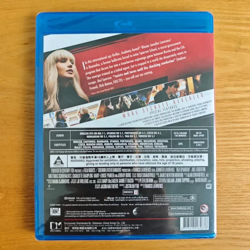 Cardinal Blu-ray Disc The New Hong Kong Version Official Release