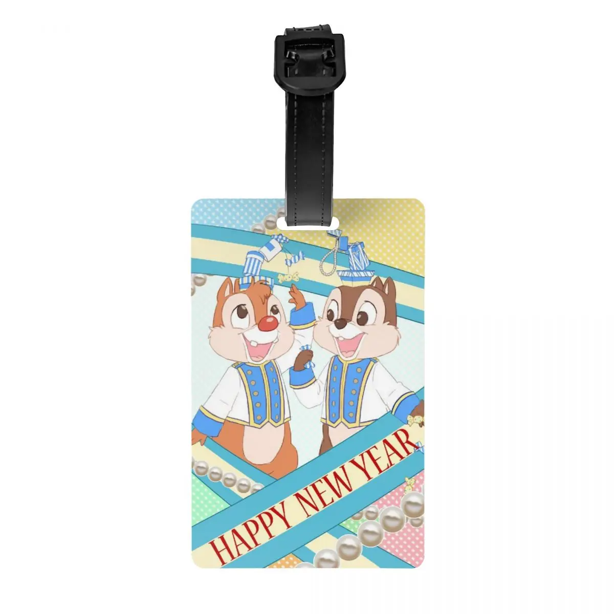 

Изготовленная на заказ забавная мультяшная бирка для багажа с чипом и Дейлом с именной карточкой, конфиденциальная обложка, идентификационная этикетка для дорожной сумки, чемодана