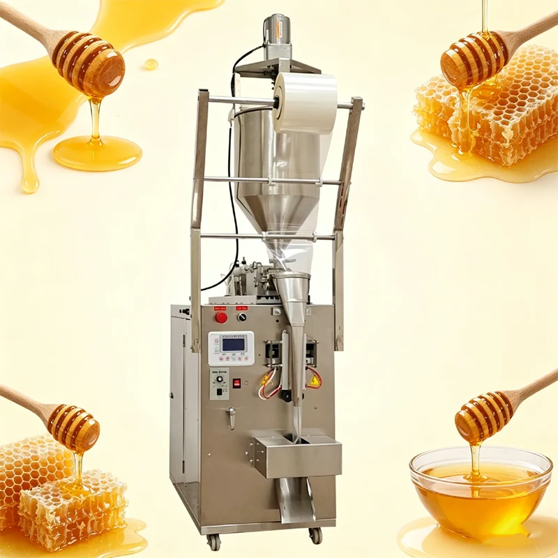Automatic Quantitative Paste Packing Machine For Chili Oil Sauce Seasoning Water Honey Sesame Packaging Machine