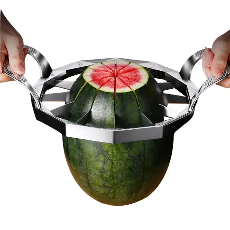 

Large Size Watermelons Slicer Flower Windmill Shaped Melon Knife Cantaloupe Watermelon Cutter Convenient Kitchen Cutting Gadget