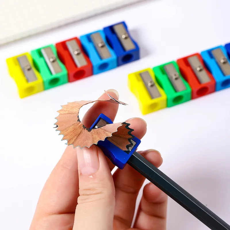 Bulk Mixed-Color Pencil Sharpeners – 50 or 100PCS Value Pack for Schools, Studios & Workplaces, Compact & Lightweight Design TMZ