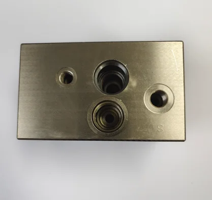 

Гидравлический стальной блок без клапана, нестандартные детали для машин, изготовленные на заказ