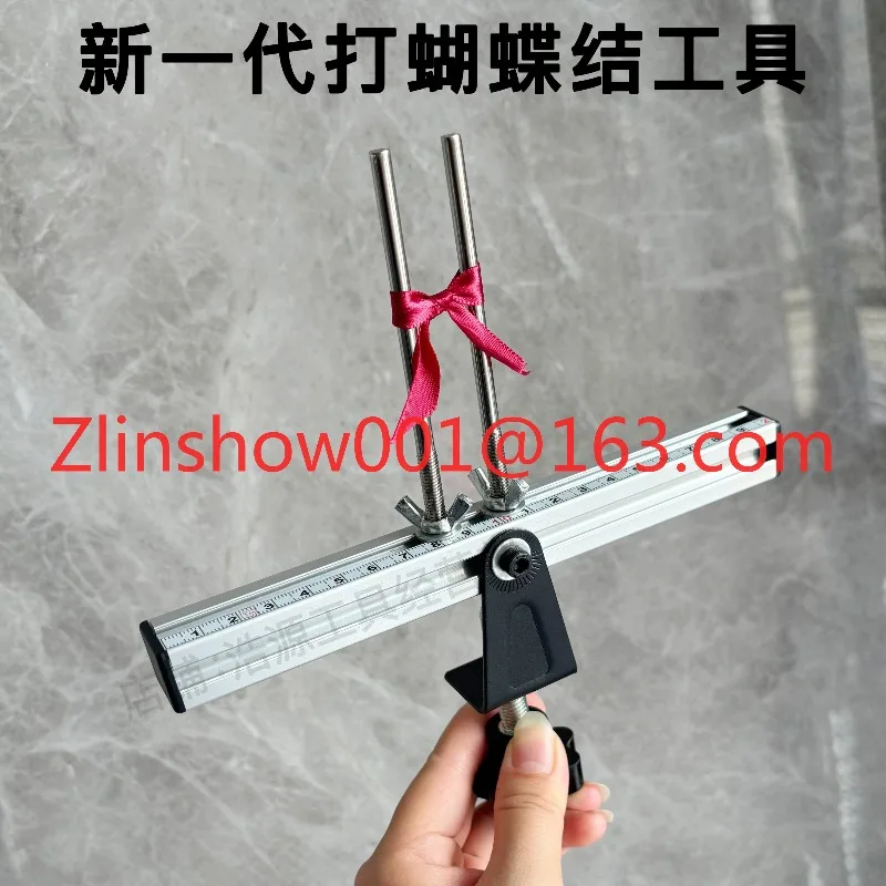 Manual div tie bow braided bow tie auxiliary tool manual tie device hair band making artifact