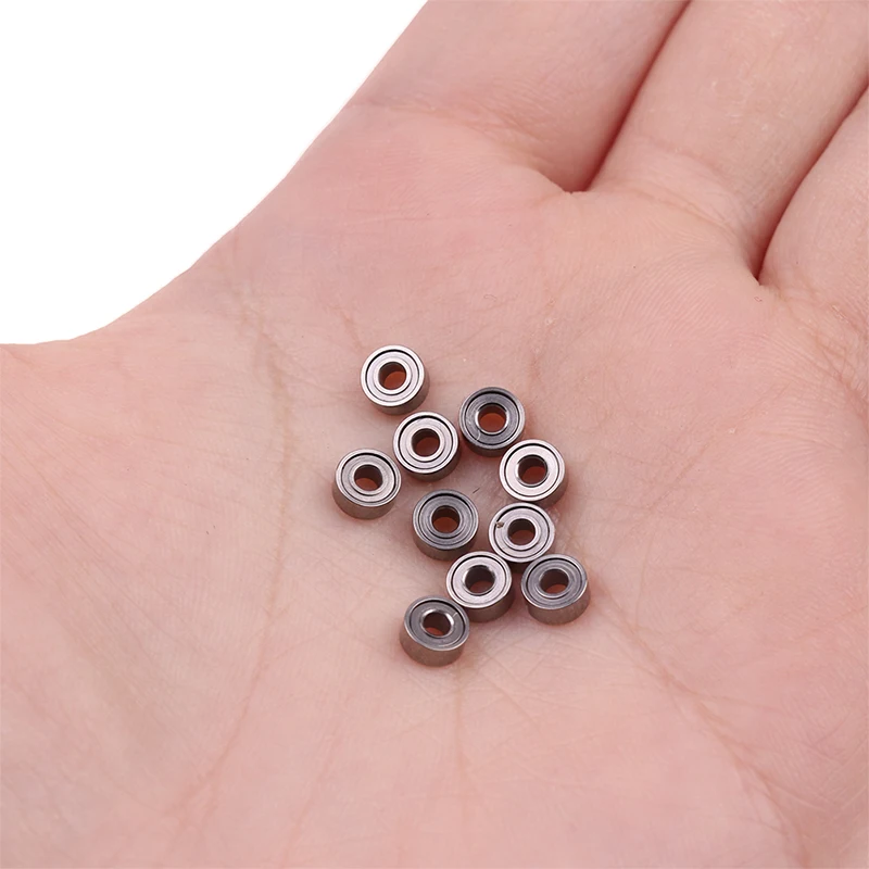 10pcs 682ZZ 2*5*2.3mm Bearing shielded deep groove ball bearings Miniature full ball bearings Ball bearings