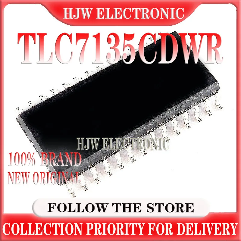 

10-100 шт. TLC7135CDWR TLC7135 IC DRVR 4 1/2 цифровой 28soic 100% Новый оригинальный чип