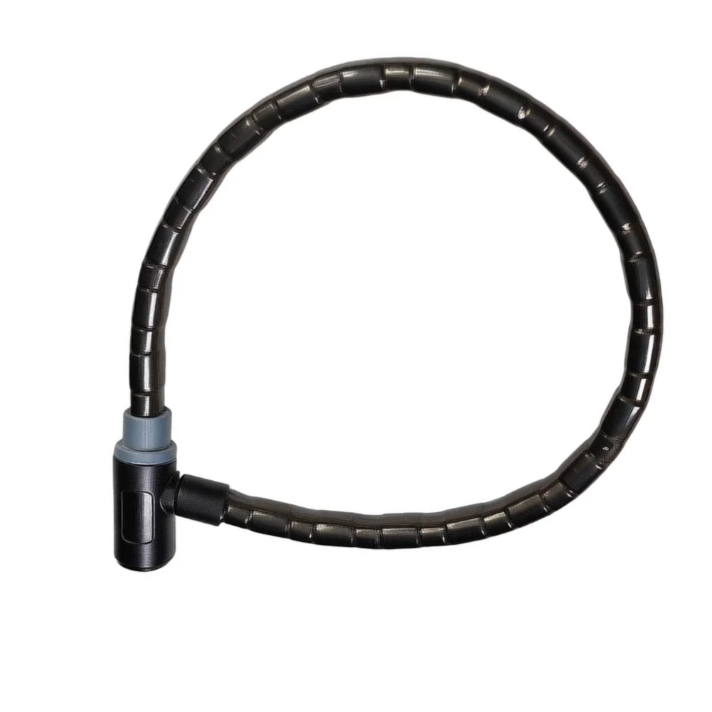 For Daily Outdoor Parking Bike Cable Lock Weather Resistant Bike Lock 100cm Flexible Length Rust Proof Material