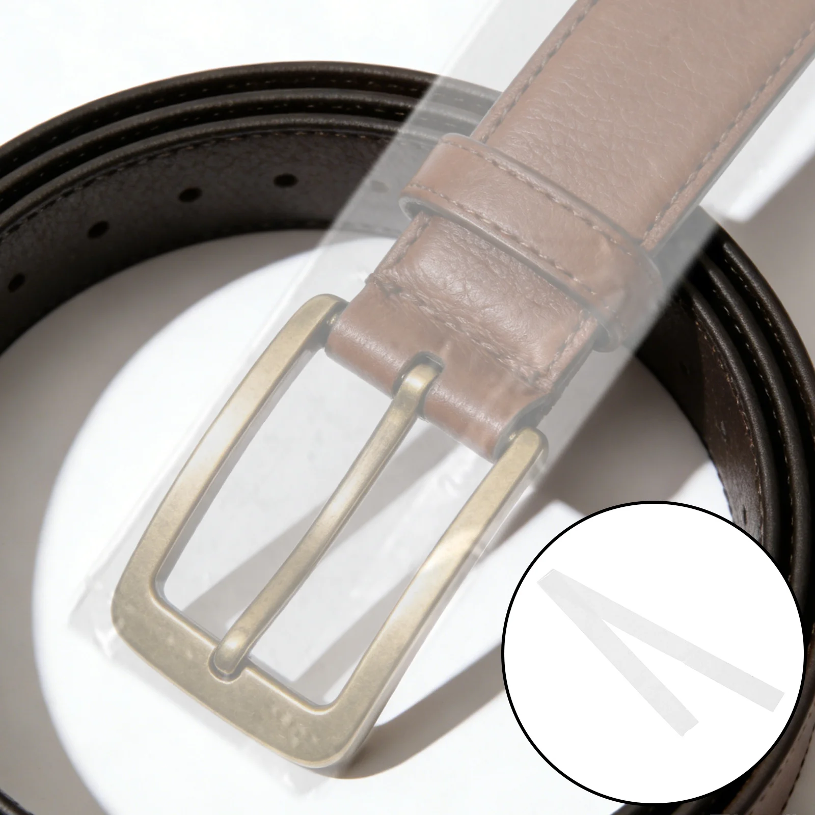 

100Pcs Dustproof Belt Storage Bags Transparent Long Plastic Sleeves 2'' X 43.2'' Slim Fit for Dress Belts Wardrobe Organizer