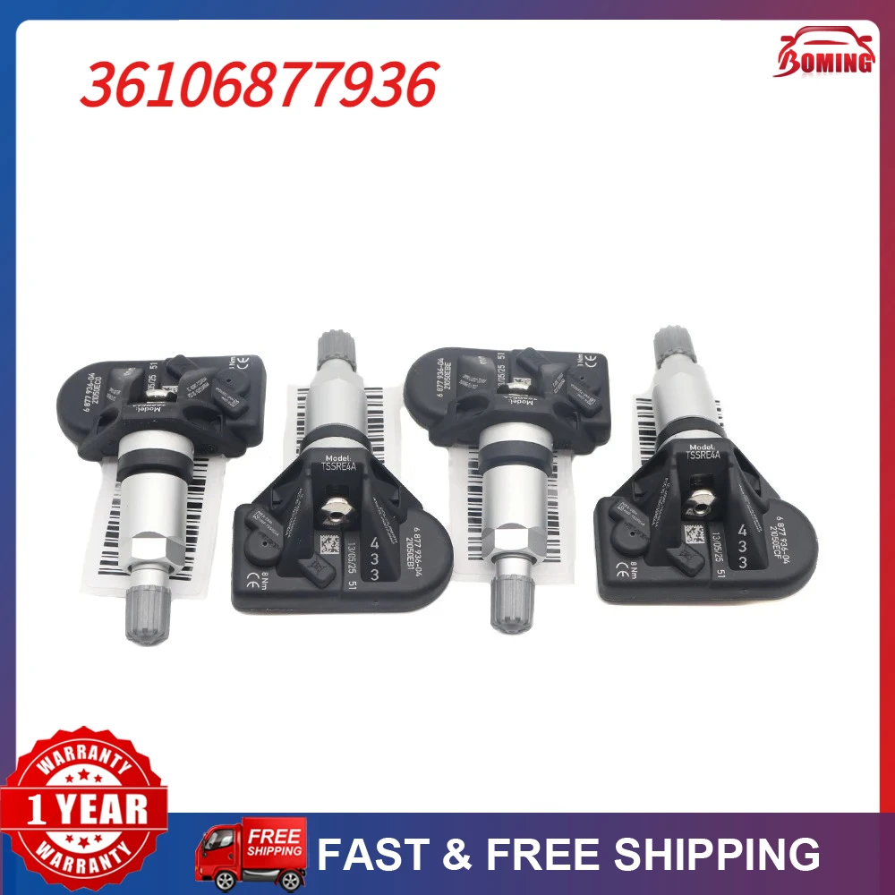 

TPMS Tire Pressure Monitoring System Sensor 433Mhz 36106877936 For Alpina B3 B5 D3 XB7 BMW 1 2 3 4 5 7 Series Rolls-Royce Mini