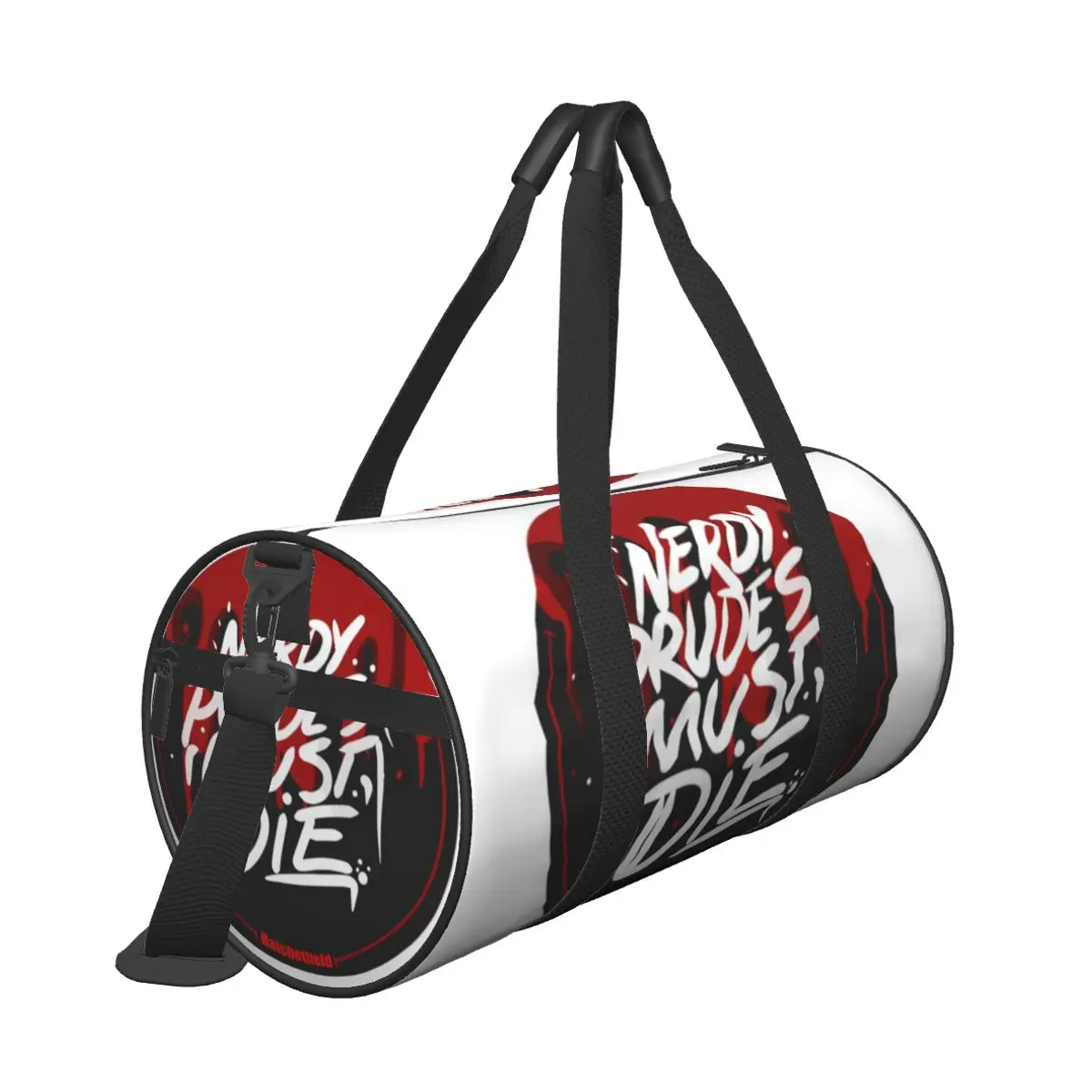 Hot Sale Nerdy Prudes Must Die Travel bag Cycling Travel Student Travel Bag