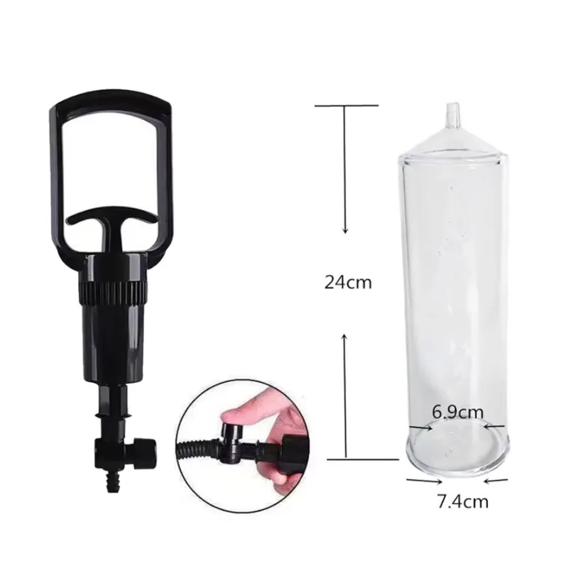 Accessories for Penis Pump Sleeves Cylinder Controller Male Vacuum Enlarger Penile Bigger Growth Replacement Sex Toys for Men