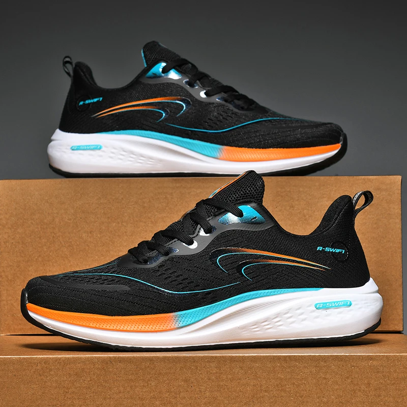 

Men's shoes 2025 new spring and autumn sports shoes, durable and lightweight running shoes, breathable for teenagers, middle sch