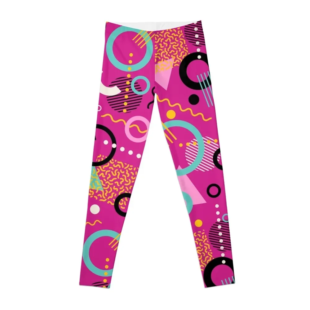 

Awful Pink 90's Rug or Wallpaper Leggings legging pants raises butt sports for push up Womens Leggings