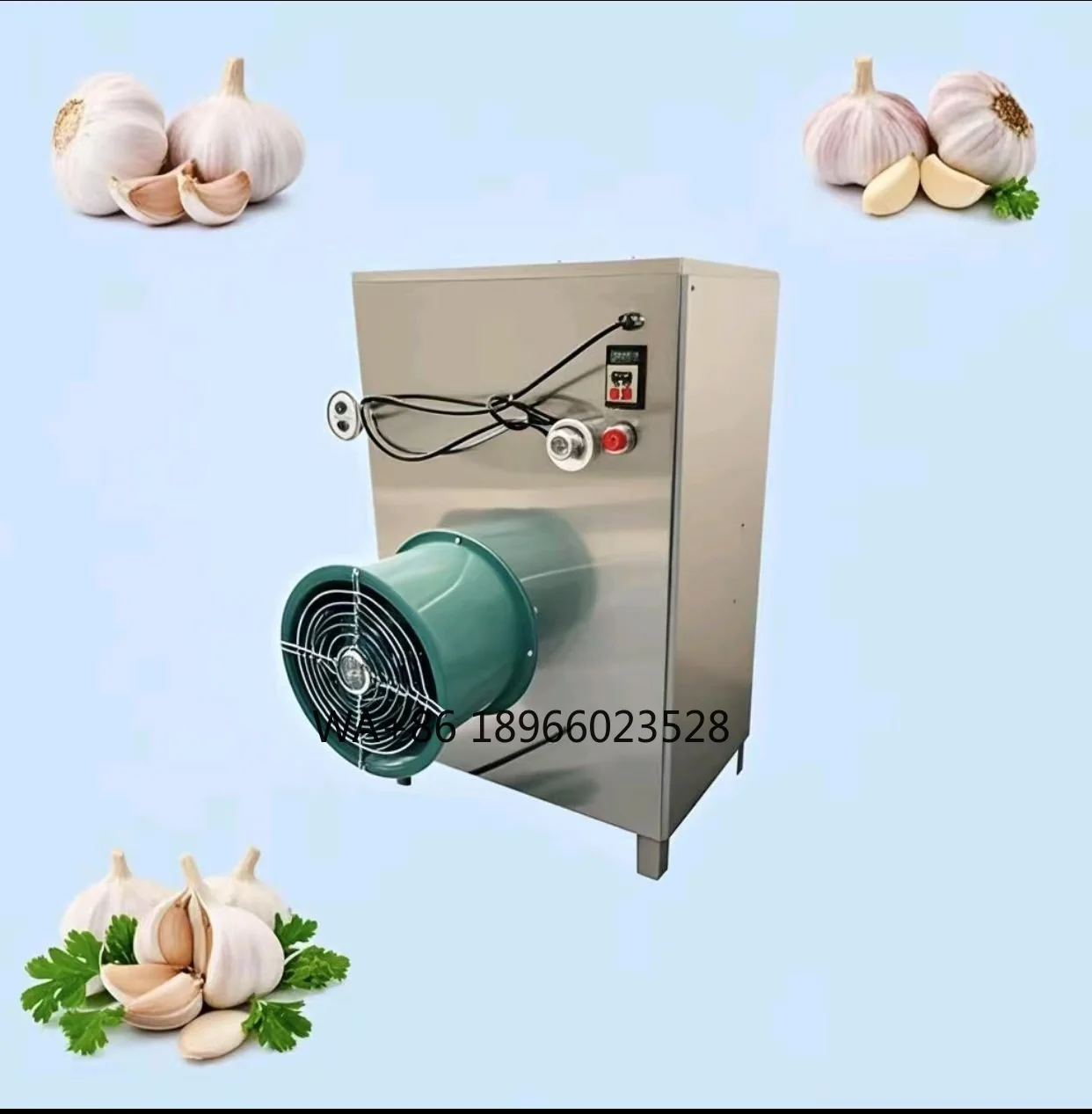 

Industrial Garlic Clove Separator Machine 400kg/h Automatic High-Efficiency Food-Grade Garlic Bulb Separator for Commercial Use