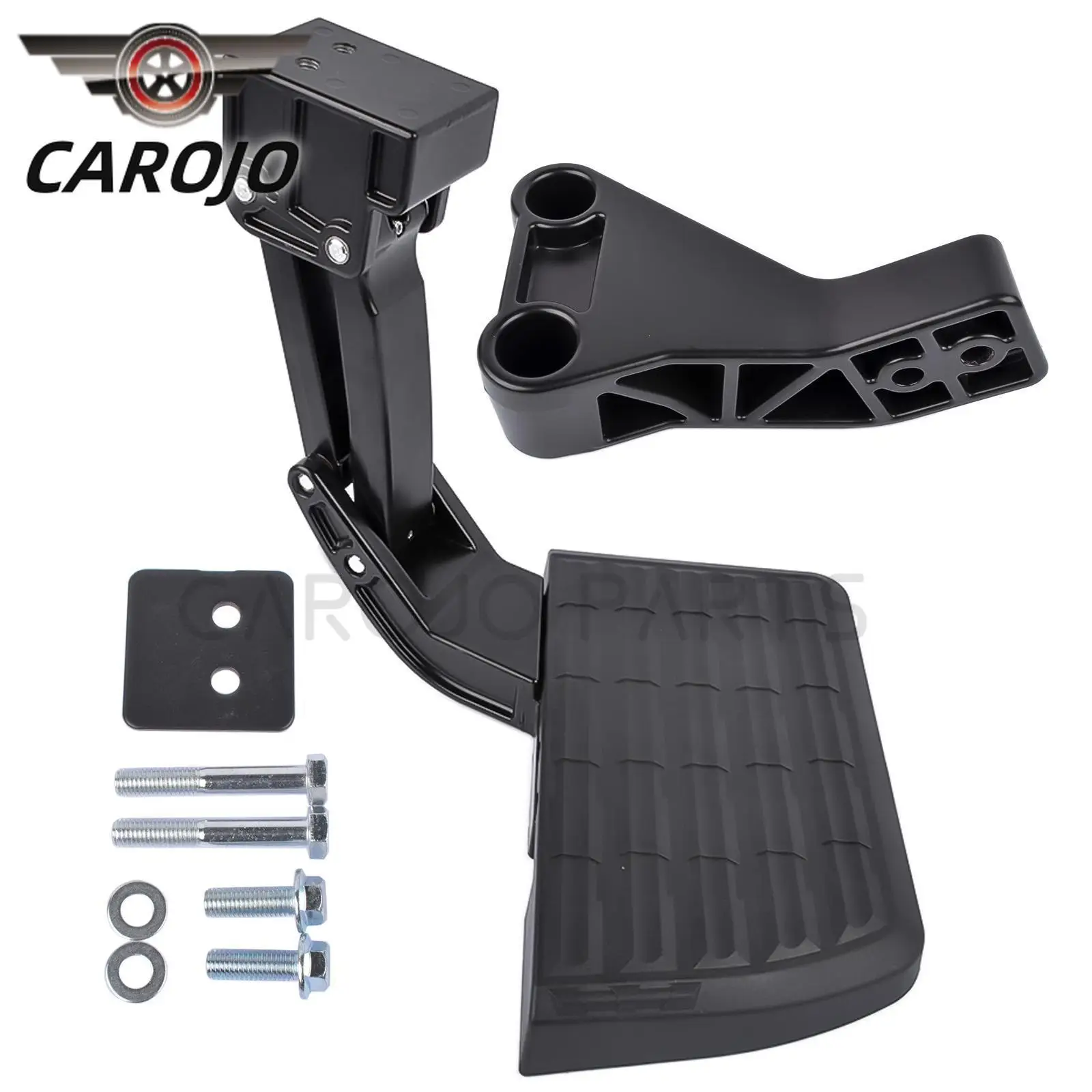 7530601A RETRACTABLE BED STEP REAR FOR 2009-2018 RAM 1500 2500 3500, 2018-2022 Ram 1500 Classic