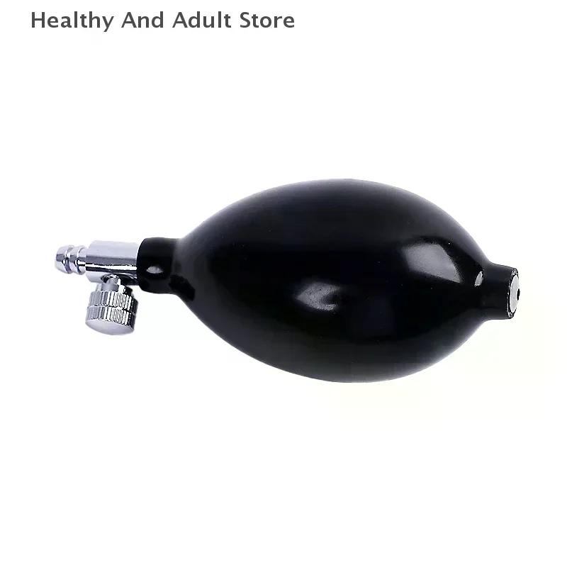 1pcs Inflatable Ball Blood Pressure Cervical Tractor Latex Air Inflation Balloon Bulb Pump Valve For Sphygmomanometer Tonometer