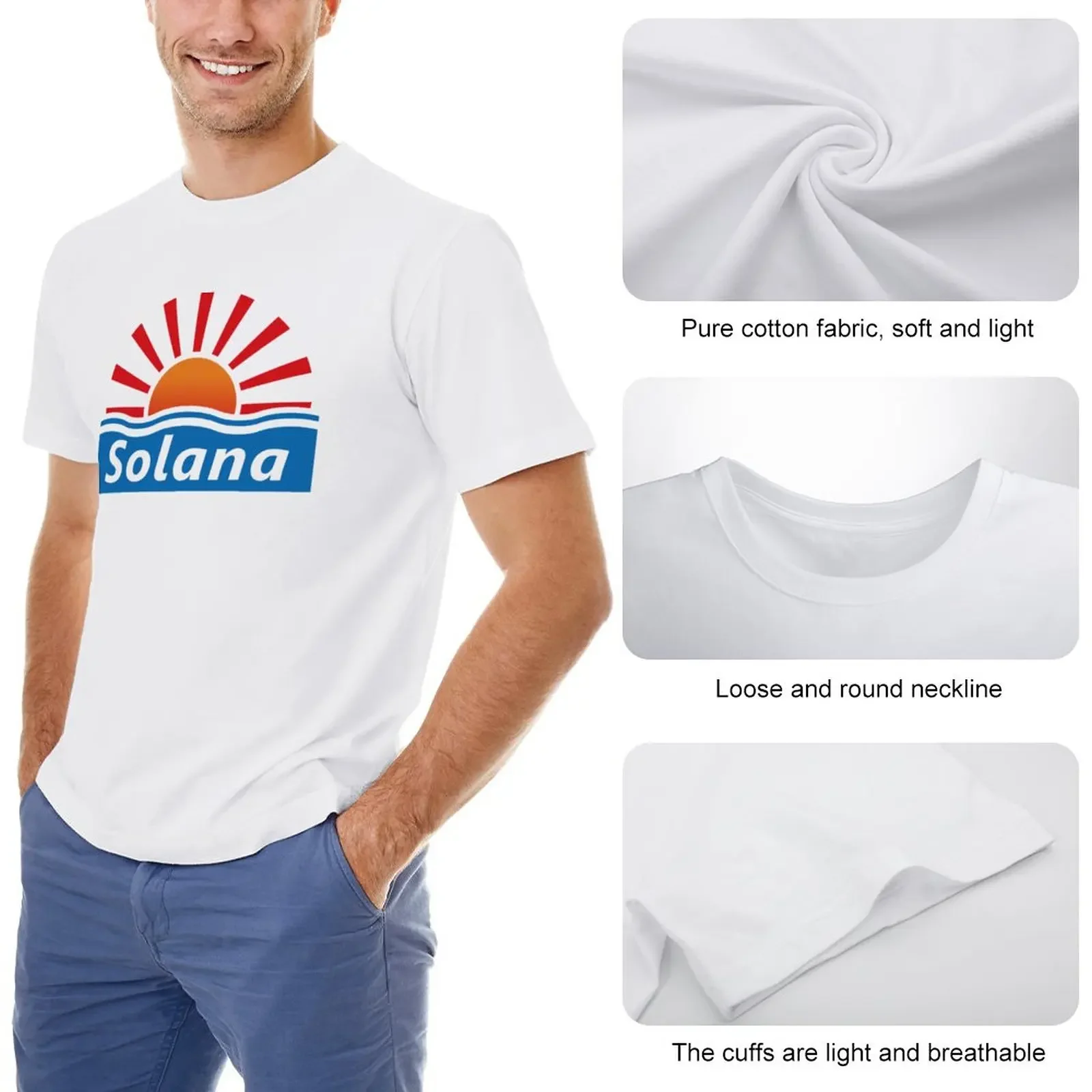 tshirt brand t shirt Benidorm - Solana Hotel T-Shirt summer tops customized t shirts t shirt men Casual top tees