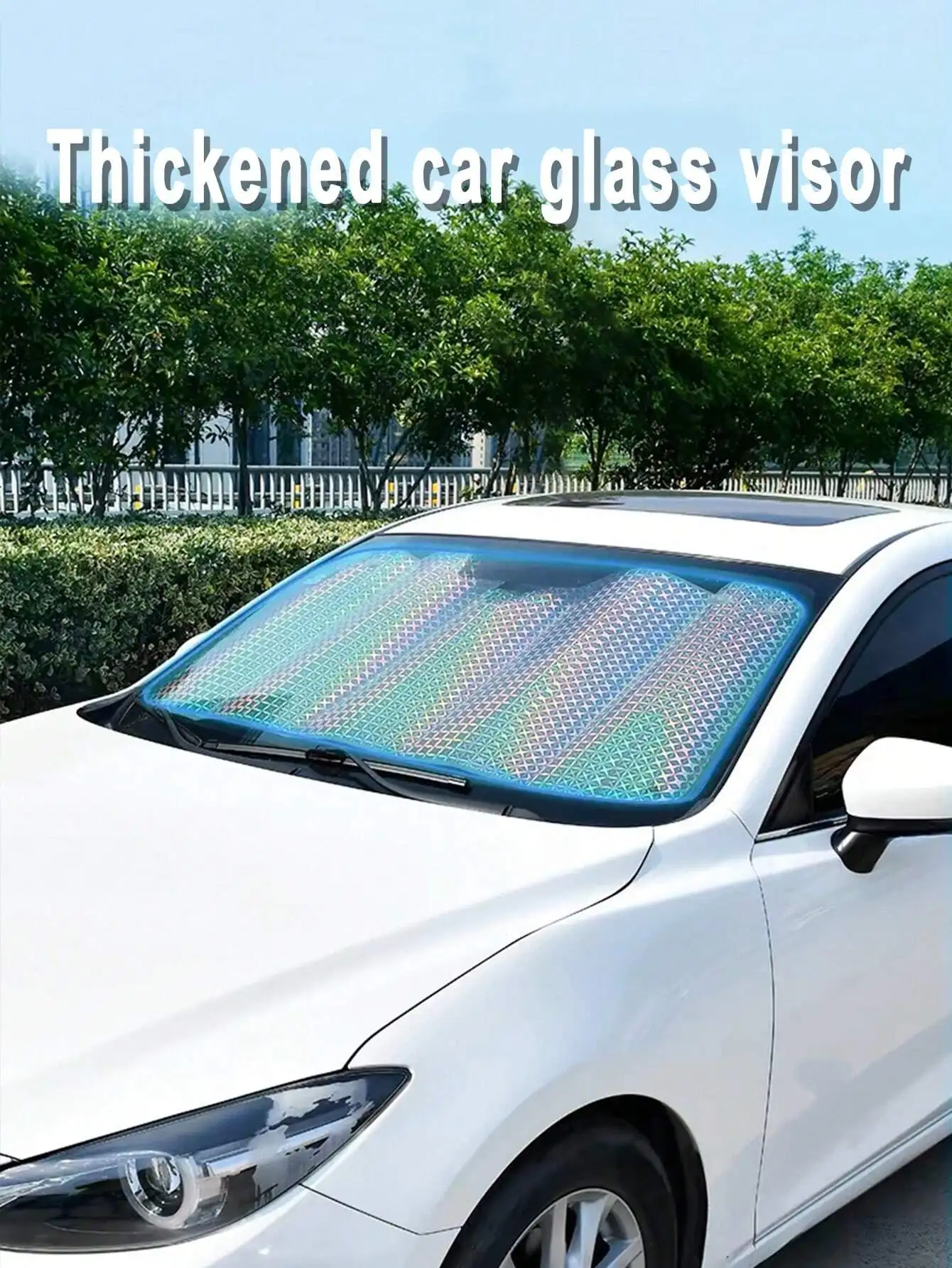 

1pc Car Sun Shade Foldable Windshield Cover Car Window Sunshade Anti-UV Protect Heat Insulation Car Accessories