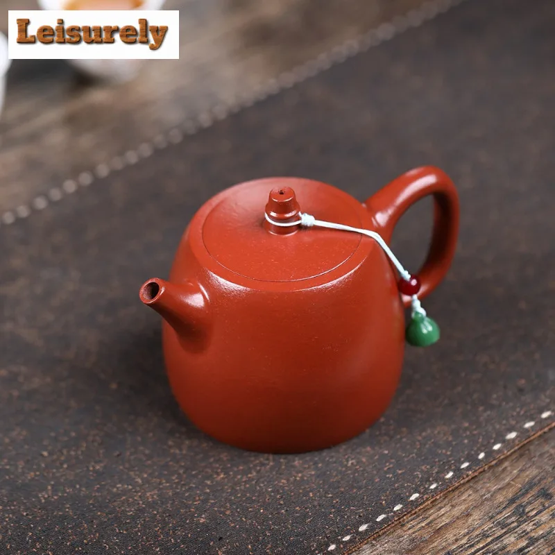 

300ml Boutique Yixing Purple Clay Teapots Master Handmade Han Duo Pot Raw Ore Zhu Mud Kettle Chinese Zisha Tea Set Accessories