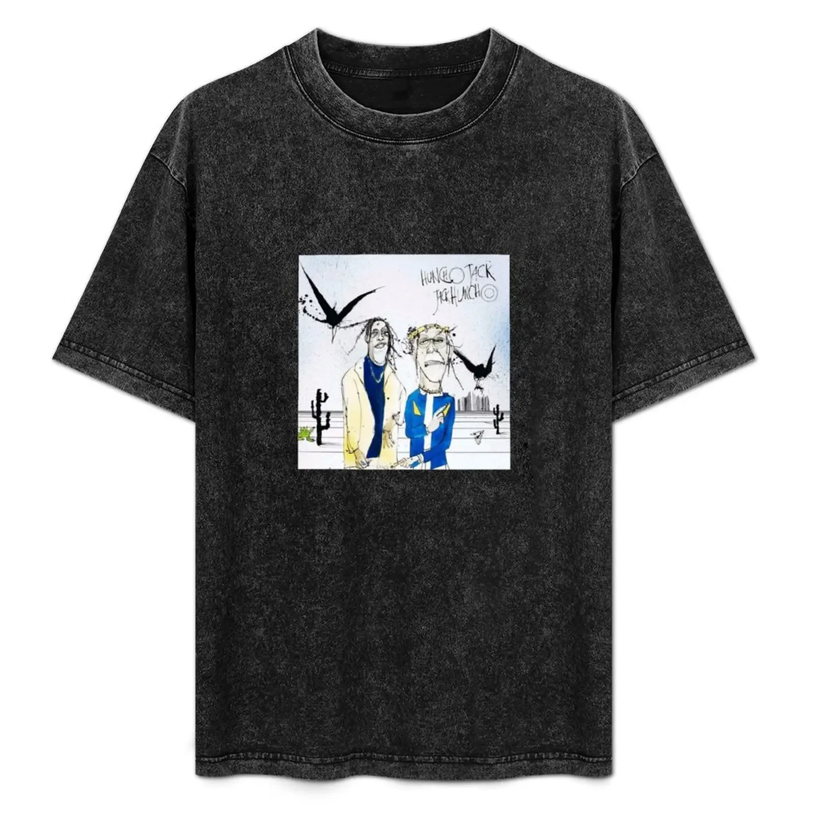 

Huncho Jack, Jack Huncho T-Shirt summer clothes boys animal print graphic t shirts baggy shirts plain white t shirts men