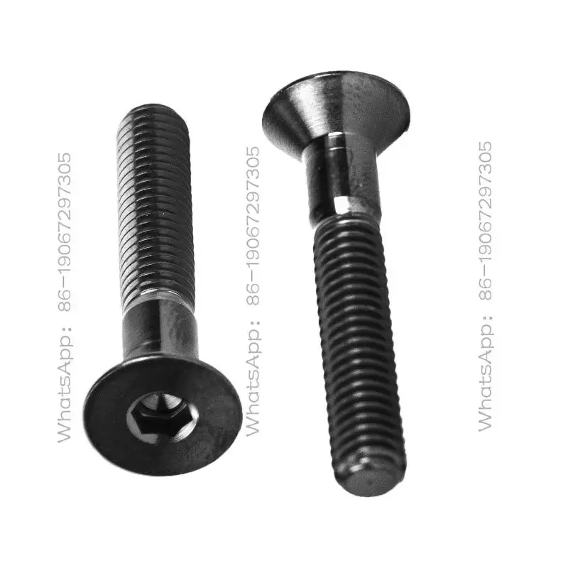 651245 Bicycle Bowl Cover Mountain Bike Road Bike Ultra Light Titanium Alloy Screw