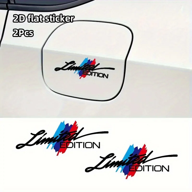 Pegatina con logotipo de edición limitada, calcomanía impermeable para casco de motocicleta y coche, para espejo, puerta, ventana, maletero, decoración del cuerpo