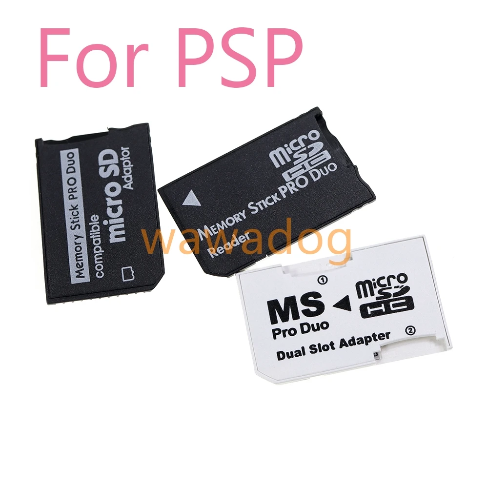 1 قطعة الألعاب PSP 1000 2000 3000 TF إلى MS حامل بطاقة محول نظام SD مايكرو sd تحويل