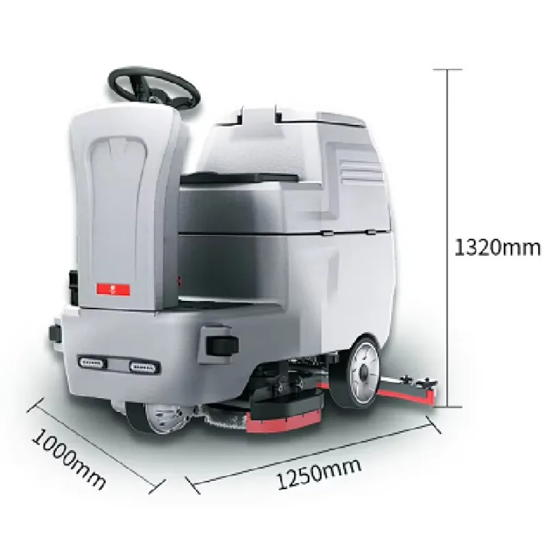 Máquina de Limpeza e Lavagem de Piso Comercial Automática para Vinil, Epóxi e Mármore