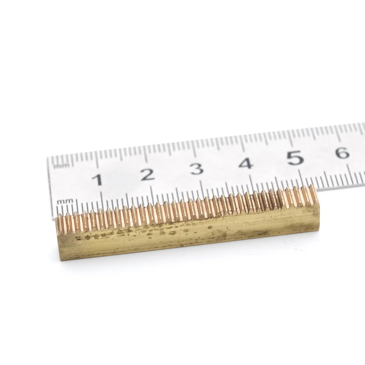 Precision 0.5M Copper/Steel Rack 5/8/10mm 50/100/150/200/250/300 Length Straight Rack DIY Guide Rail Slide Block Part