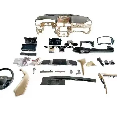 Kits modificados interiores de acessórios para carro LX570 atualizados para 2022 para LX570